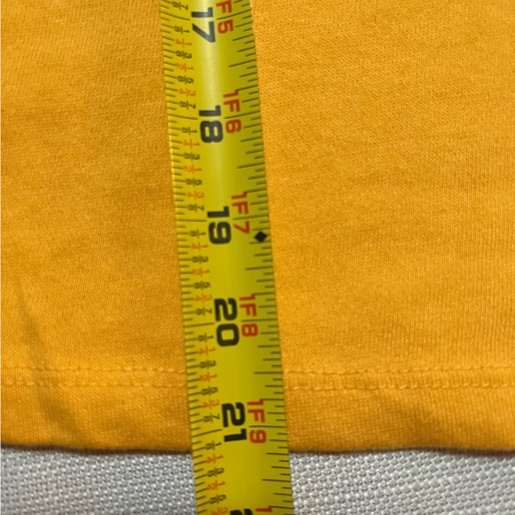 Disney NWT Yellow Mickey Mouse Sporty Graphic Long Sleeve Sweatshirt Size Small - Picture 7 of 9